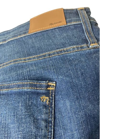 Madewell Petite Curvy High-rise Skinny Jeans In Moreaux Wash Size 37 NWT - Picture 9 of 10